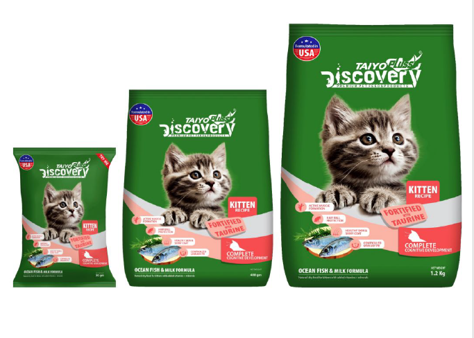 TAIYO PLUSS DISCOVERY KITTEN CAT FOOD 400 GM
