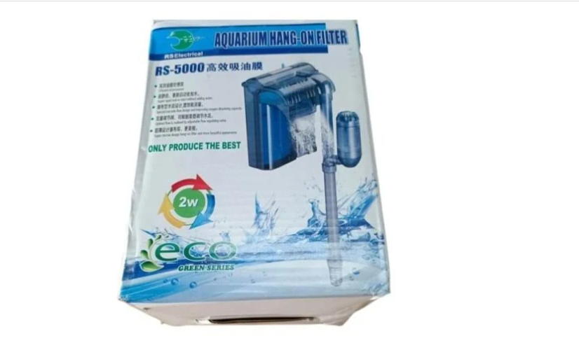 RS5000 HANGING SLIM FILTER 2W 280L/H