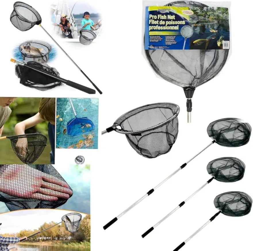 POND FISH NET ADJUSTABLE ROUND