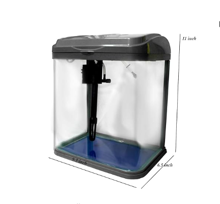 RS230EL AQUARIUM ONLY BLACK, BLUE, PINK (SIZE 23X17X28 CM)