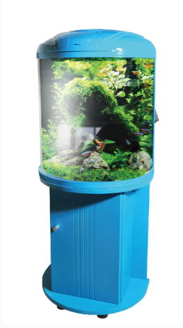 RS480HC AQUARIUM ONLY(SIZE 48X30X74 CM) BLACK