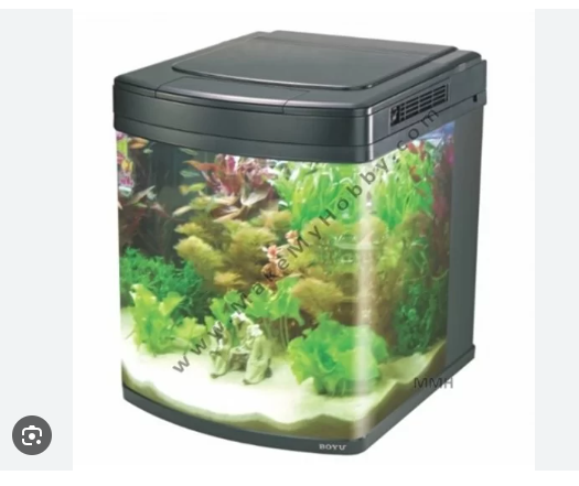 RS60B AQUARIUM ONLY (SIZE 60X40X50 CM) BLACK