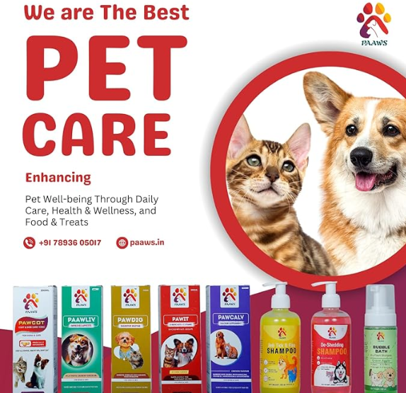 PAAWS Pawcalv Syrup for Dogs Stronger Bones, Teeth & Growth in Pet for All Age Group - 200ml