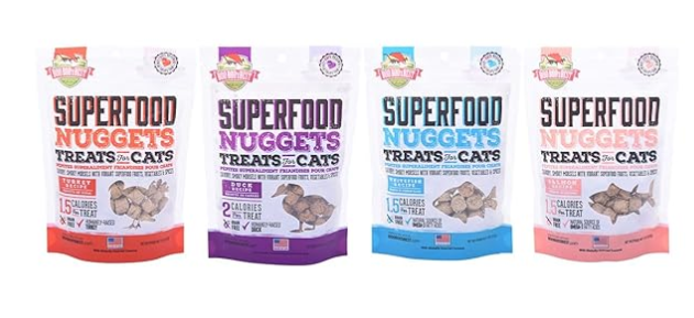 SuperFood Nuggets Treats for Cats - Duck Recipe
