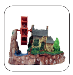 House With Wheel BA-187(11.5x8x10)