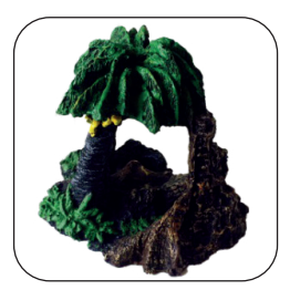 Small Tree with Cave BA-035 (15.8x11.4x14)