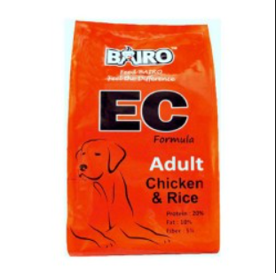 Adult EC Chicken & Rice 20 kg