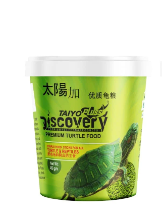 TAIYO PLUSS DISCOVERY TURTLE FOOD (CONTAINER) 45 GM