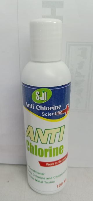 FISH MEDICINE SJI ANTI CHLORINE  (SCIENTIFIC + ) 100 ML