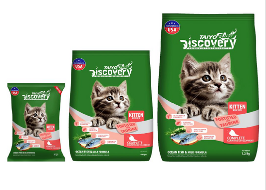 TAIYO PLUSS DISCOVERY KITTEN CAT FOOD 1.2 KG