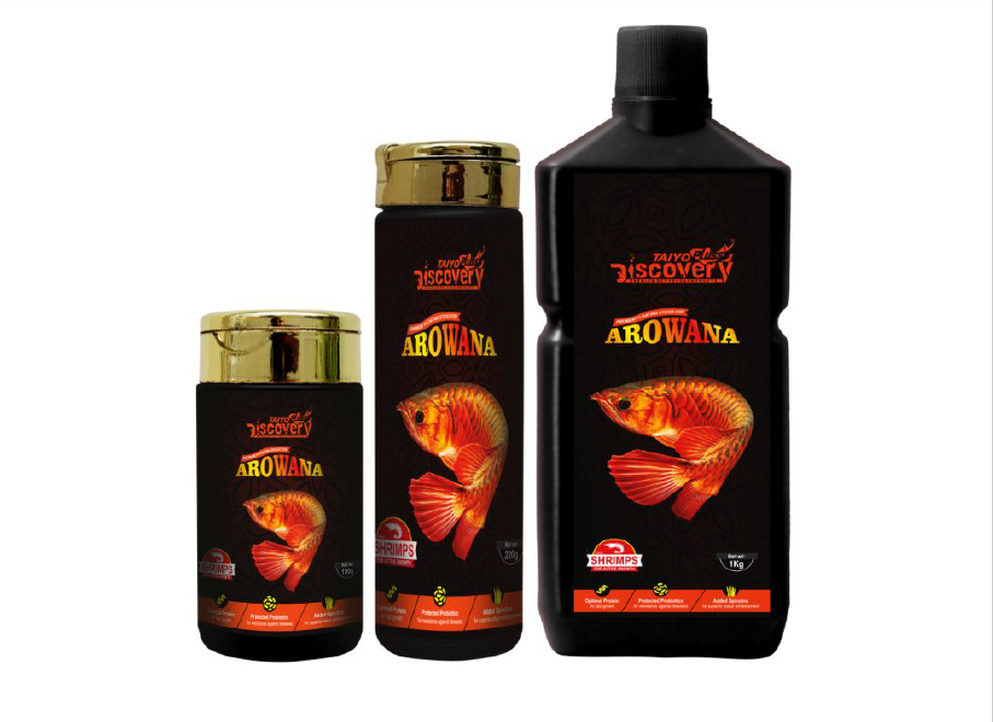 TAIYO PLUSS DISCOVERY AROWANA FISH FOOD 220 GM