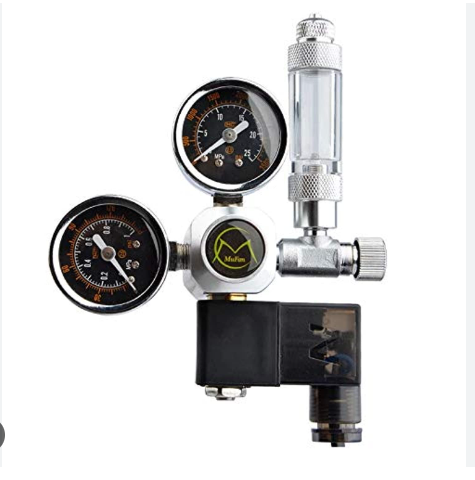 MUFAN CO2 REGULATOR WITH SOLINOID