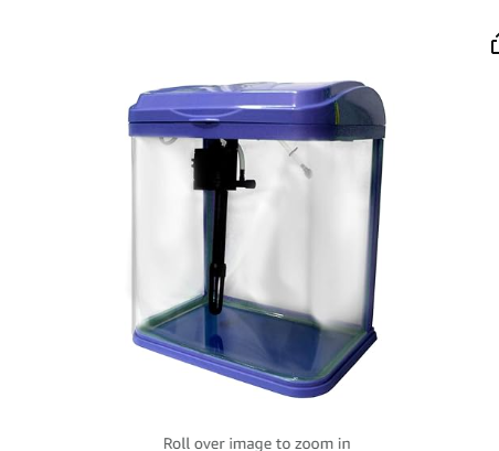 RS230EL AQUARIUM ONLY BLACK, BLUE, PINK (SIZE 23X17X28 CM)