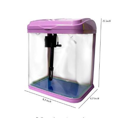 RS230EL AQUARIUM ONLY BLACK, BLUE, PINK (SIZE 23X17X28 CM)