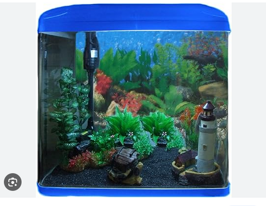RS300A AQUARIUM ONLY BLACK, BLUE, PINK (SIZE 30X20X37 CM)