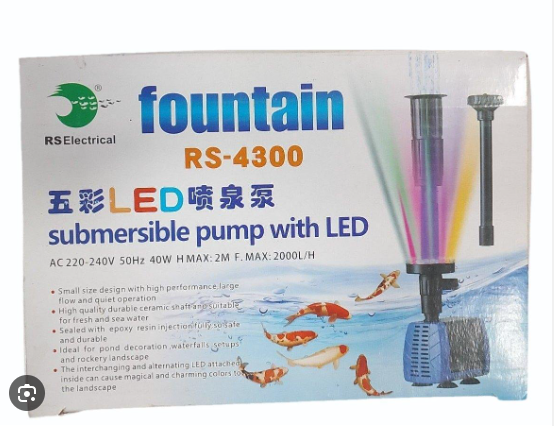 RS4300 FOUNTAIN WITH LED
