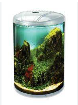 RS480C AQUARIUM ONLY (SIZE 48X30X56  CM) BLACK