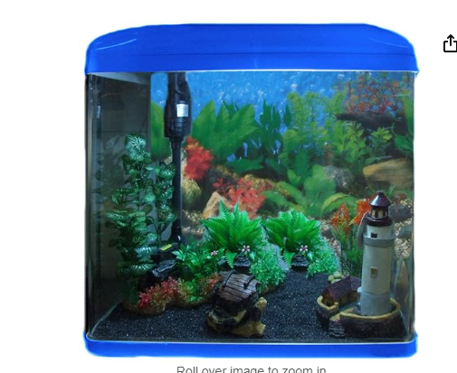 RS580A AQUARIUM BLUE/PINK/BLACK (SIZE 58X28X49 CM)