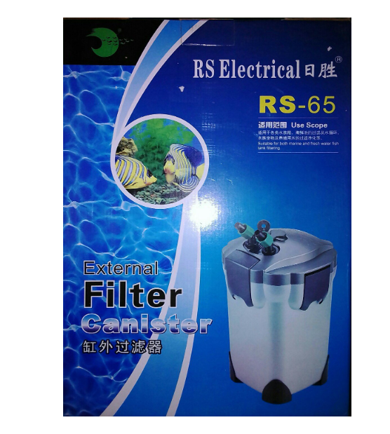 RS65 EXTERNAL FILTER WITHOUT UV 35W 1100L/H