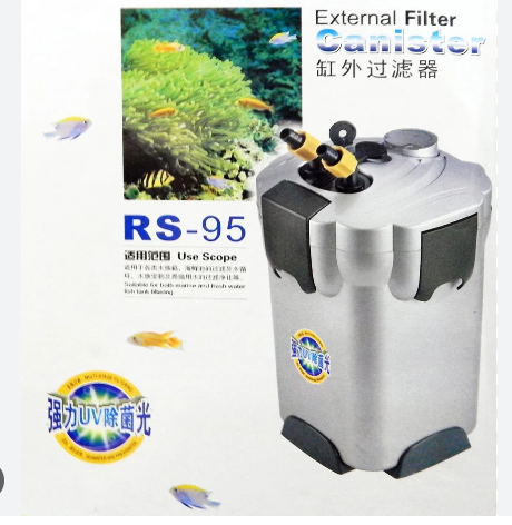RS95 EXTERNAL FILTER WITH UV 35W 1100L/H