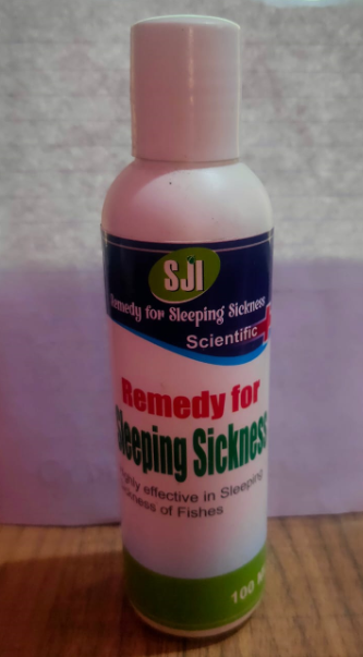 FISH MEDICINE SJI REMEDY FOR SLEEPING SICKNESS (SCIENTIFIC + ) 100 ML
