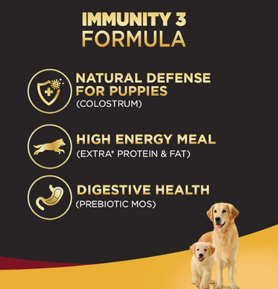 Pedigree Pro Mother & Pup Starter Large Breed, Dry Dog Food, Expert Nutrition for Pregnant/Lactating Mothers & Pups (3-12 Weeks), 3 Kg, Chicken,Pack of 1
