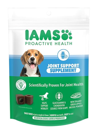 IAMS Proactive Health- Dog Supplement for Joint Support 168g