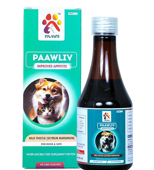 PAAWS pawliv Tonic for Dogs & Cats Appetite Booster - 200ml