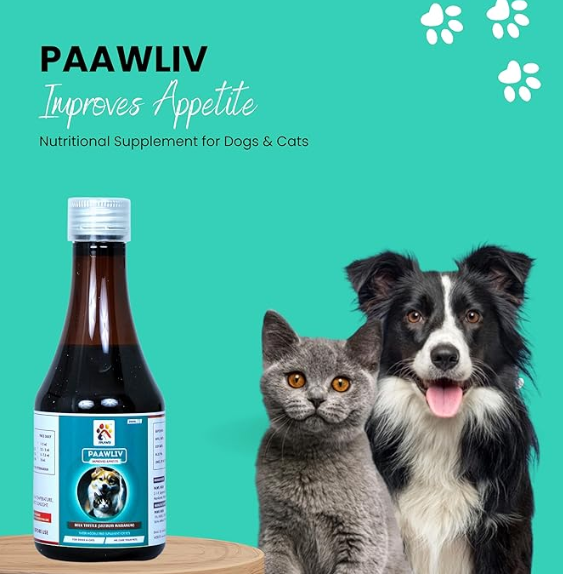 PAAWS pawliv Tonic for Dogs & Cats Appetite Booster - 200ml