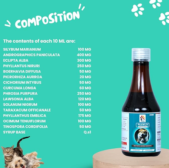 PAAWS pawliv Tonic for Dogs & Cats Appetite Booster - 200ml
