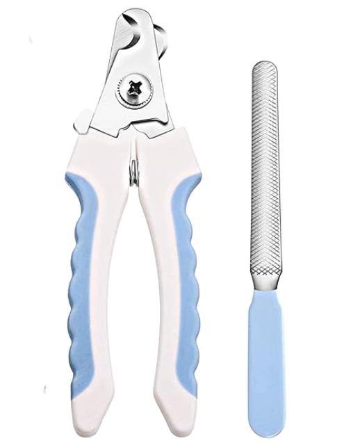 Foodie Puppies Professional Animal Nail Cutter Clipper Trimmer Filer - (Nail Clipper - Large) for Small, Medium, and Large Dogs, Puppies, Cats, and Kittens Claw Grooming Tool Set