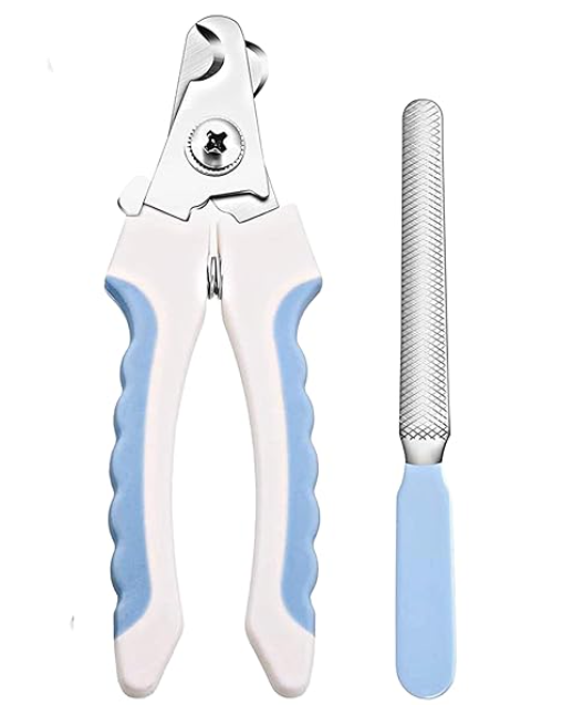 Foodie Puppies Professional Animal Nail Cutter Clipper Trimmer Filer - (Nail Clipper - Large) for Small, Medium, and Large Dogs, Puppies, Cats, and Kittens Claw Grooming Tool Set
