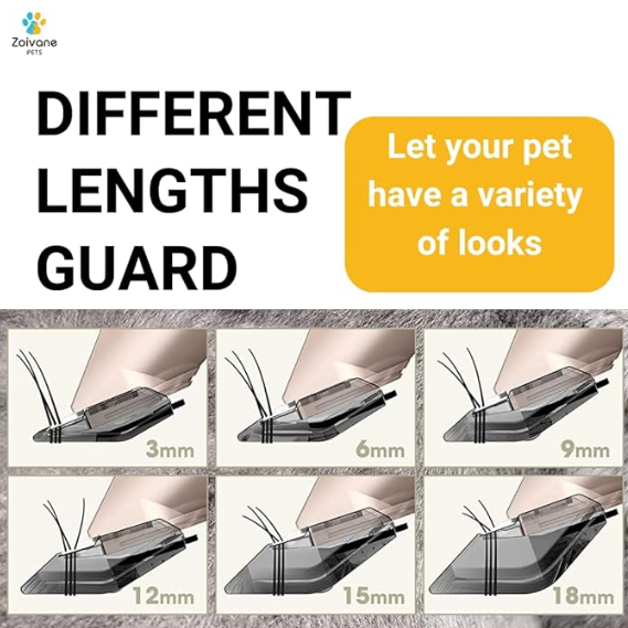 ZOIVANE Cat Trimmer | Cat Trimmer for Persian, Pet Grooming Kit, Trimmer for Cat Hair Cutting, Pet trimmer for Cats, Pet grooming kit - Pack of 01