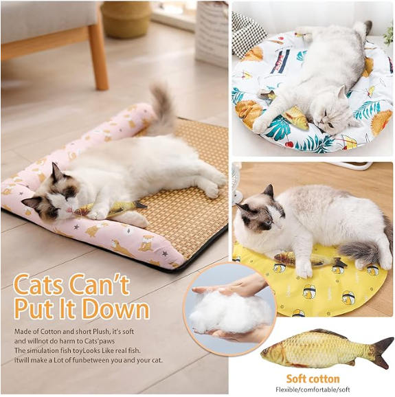 Futurekart Pe Toy Simulatio Interactive Kitten Chewing Scratching Play Fun Toys