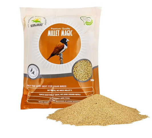 Nature Forever Millet Magic Bird Food for All Life Stages, Vegetable Flavor, 900G