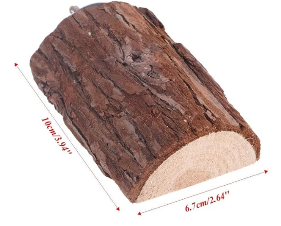 KSK Perch Platform for Bird Cage,Natural Wooden ChewToys Perch Stand Platform Bird Toy for Canary Parakeet Cockatiel Parrot Budgie Sparrow