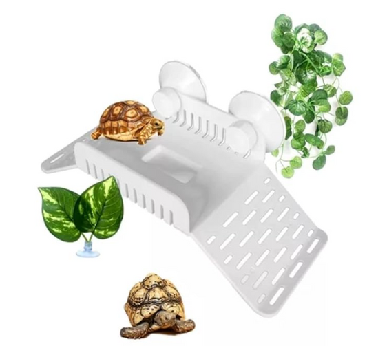 Turtle Basking Platform Table, Tortoise Accessories, Non-Slip Turtle Tank Products Accessories for Turtles, Reptile
