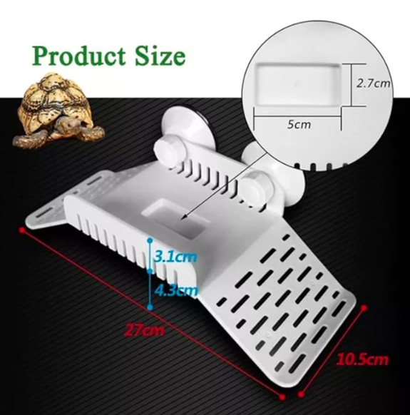 Turtle Basking Platform Table, Tortoise Accessories, Non-Slip Turtle Tank Products Accessories for Turtles, Reptile