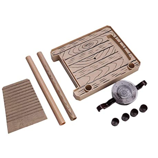 Hffheer Reptile Turtle Frog Pier Decorative Reptile Floating Basking Platform Turtle Floating Platform Aquarium Tank Accessory Reptile Floating Island Climbing Basking Platform(M)