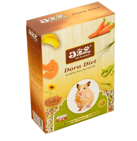 Jimmy Pet Products Dora Diet Food for Hamster (400gm)