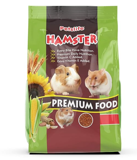 PETSLIFE Hamster and small animal Food, 1 Kg