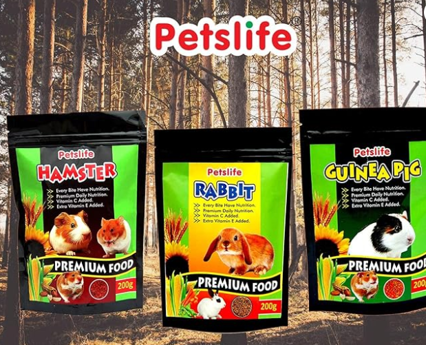 PETSLIFE Hamster and small animal Food, 1 Kg