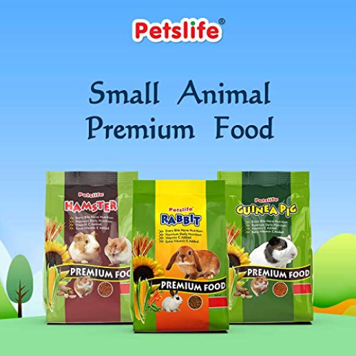 PETSLIFE Hamster and small animal Food, 1 Kg