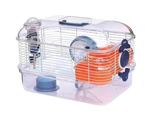 Beak Bites Cage for Hamsters/Mice/Gerbils/Rodents with Bottle,Food Cup and Exercise Wheel