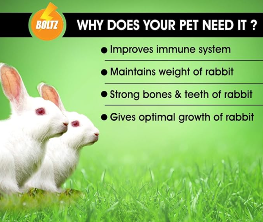 Boltz Premium Adult Pellet Rabbit Food, Nutritionist Choice (Rabbit Food 1.2KG)