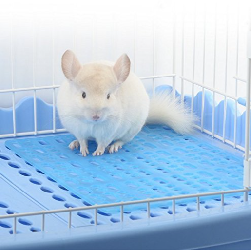 Comfortable Cage Floor Mat for Healthier Paw of Rabbit/Guinea Pig/Ferret/Cat/Kitten/Chinchilla (1 Piece)
