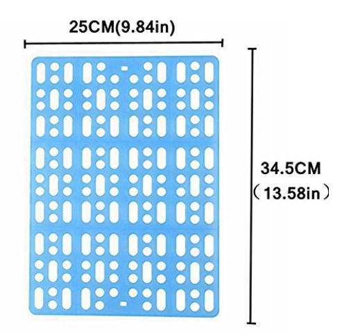 Comfortable Cage Floor Mat for Healthier Paw of Rabbit/Guinea Pig/Ferret/Cat/Kitten/Chinchilla (1 Piece)