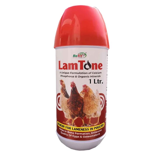 REFIT ANIMAL CARE Medicine Supplement for Lameness for Poultry, 1 LTR, Lam Tone