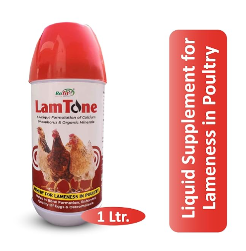 REFIT ANIMAL CARE Medicine Supplement for Lameness for Poultry, 1 LTR, Lam Tone