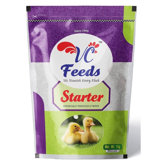 VC™ |Starter| Ideal for Duck,Quail,Emu,Turkey,Layer,Rooster,Country,Broiler.